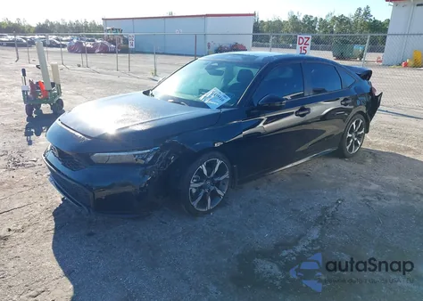 2025 Honda Civic Hybrid Sport/Sport Touring из США, поврежденный, VIN 2HGFE4F82SH304995